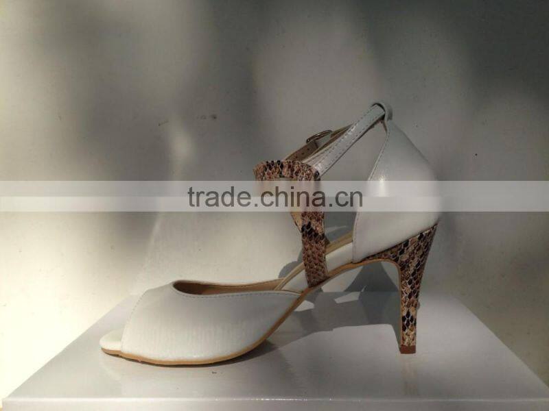 Fashion Beautiful lady Sandals High Heels Hot Selling Indian Animal Sexy Snake Woman Sandal