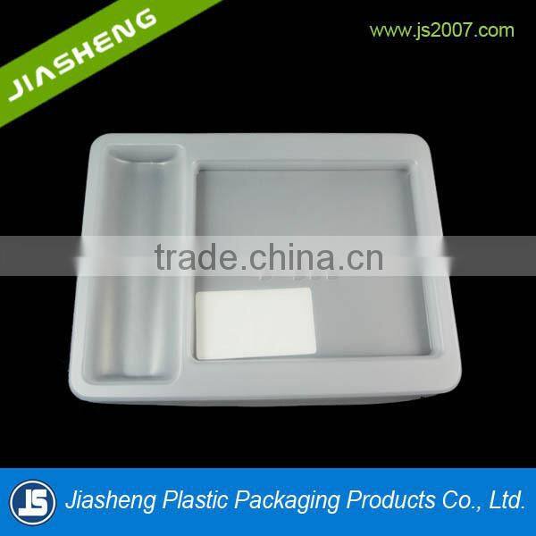 dongguan PP white plastic medical blister trays patch packaging
