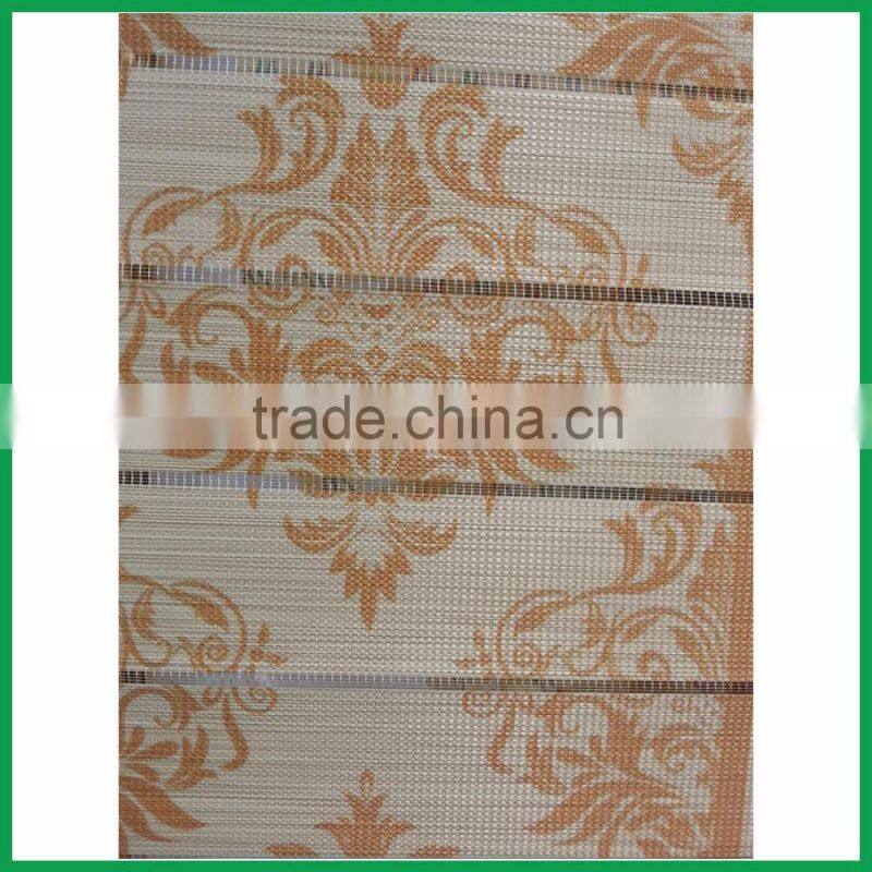 fan shaped window day and night zebra roller blinds for roller curtian and black out curtain roller