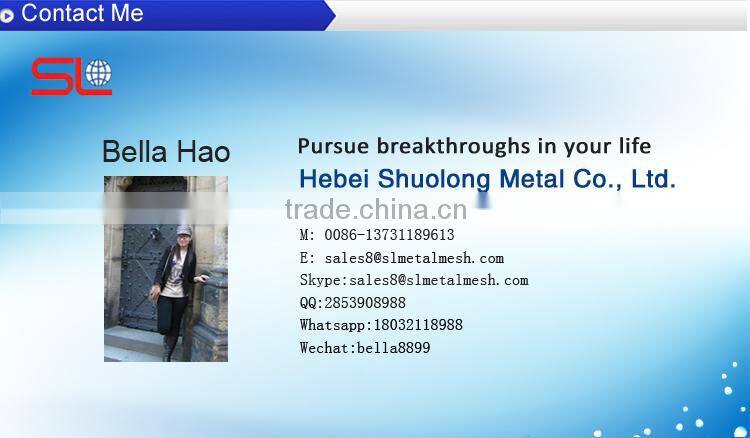 Green mesh fabric for architectural use metal mesh cloth