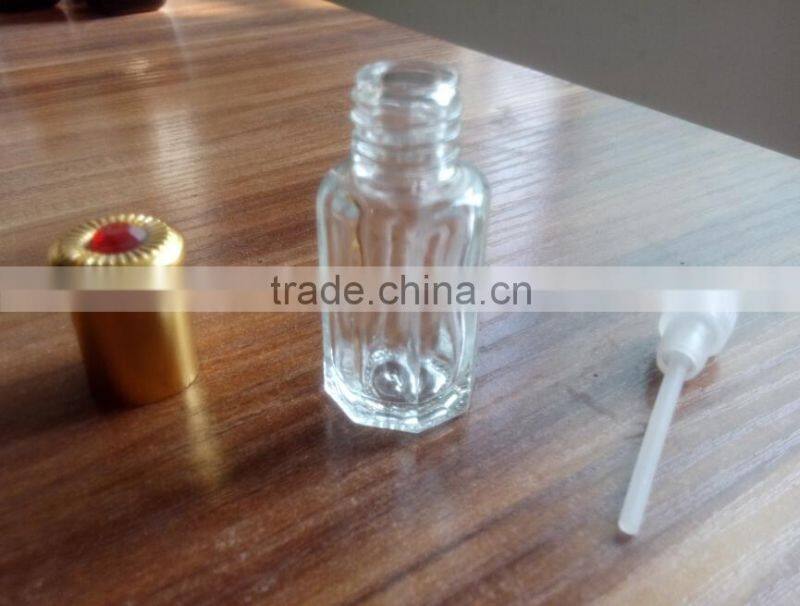 Cap with Brush Sealing Type 5ml Glass Material glass bottles for oil