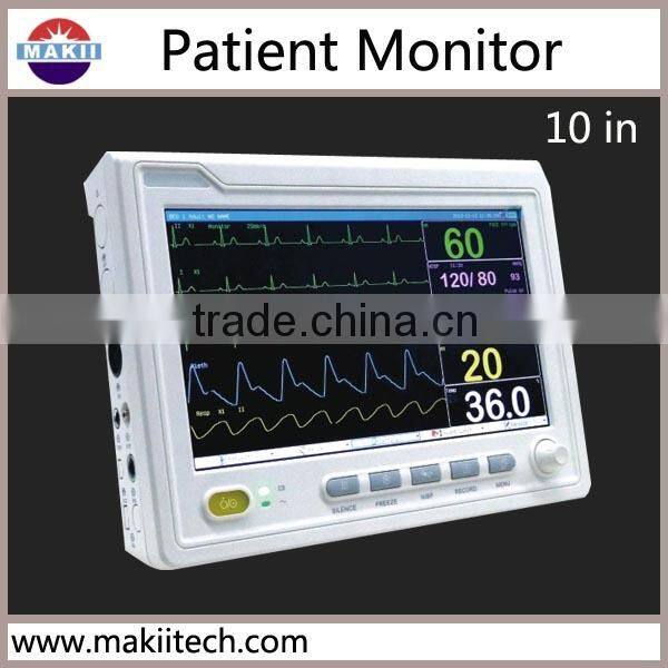 10inch ECG patient monitor