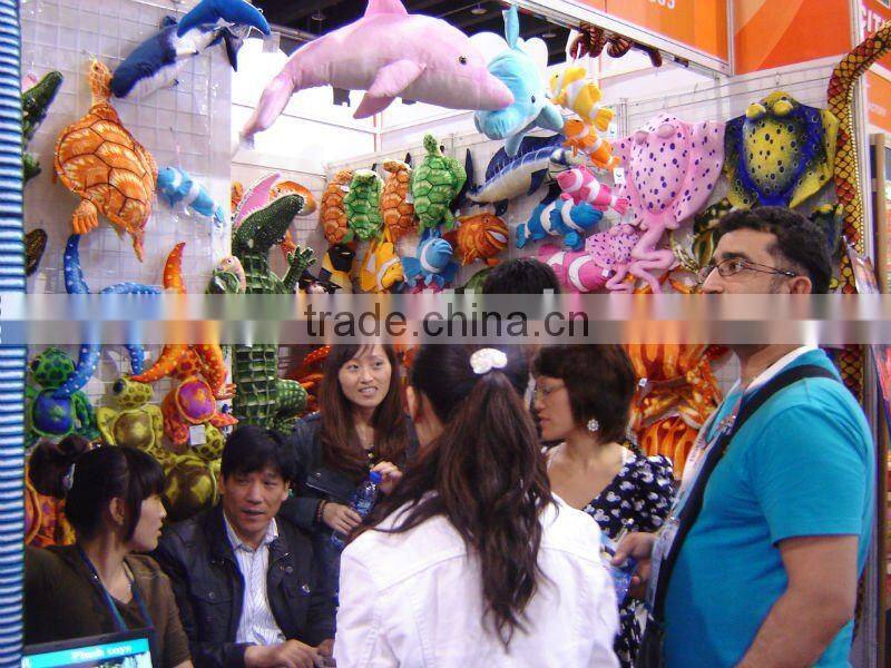 Lovely pink plush snail soft toy for keychain