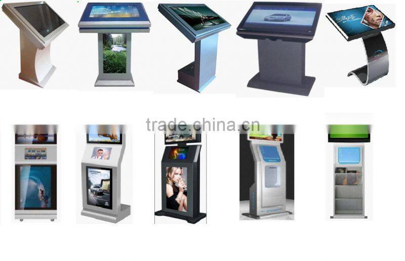 19" Interactive Kiosk,Ticket Printing Touch Screen Kiosk / Touch Kiosk Bank Payment