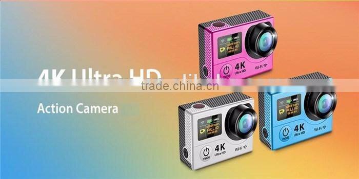 Full HD 1080p WiFi 4K 15fps Sport Camera Dual Screen 170 degree visual angle 12MP