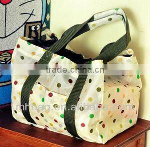 foldable drawstring tote bag