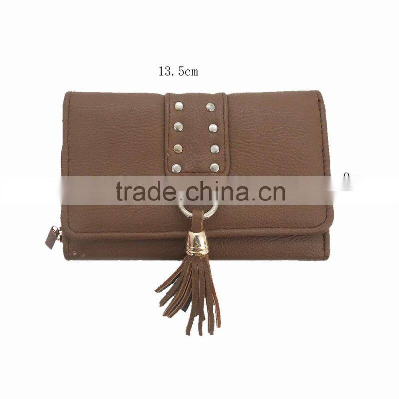 Fashion Leather Teen Wallets/Faux Leather Travel Wallet /Cheap Wallets for Girls