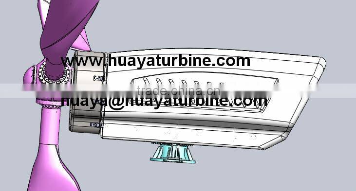 HENRYD! 50KW wind power generator, 50kw wind farm, wind turbine 50kw for farm