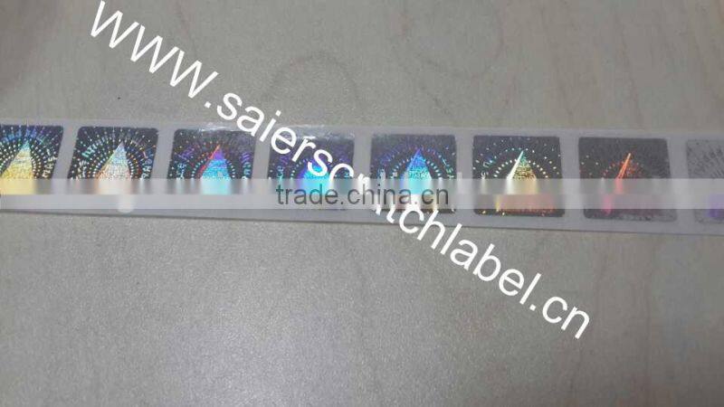 Hologram sticker /hologram label