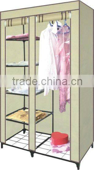 simple constructed stackable portable wardrobe/closet