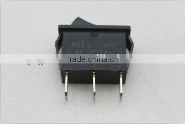 YL3-7 single pole waterproof square on-off-on panel mounting rocker switch