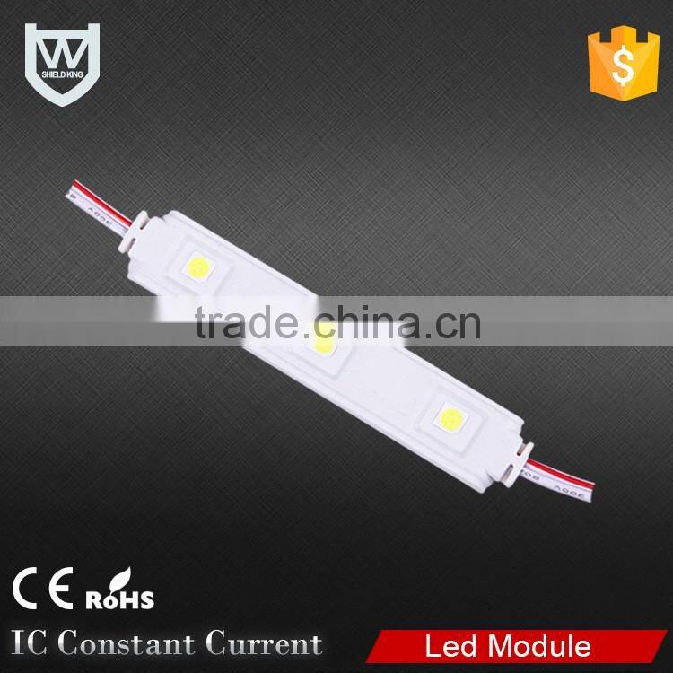 SMD 5050 3 Leds 0.72watt Waterproof cool white / white / warm white Led Module for Signs with CE RoHs