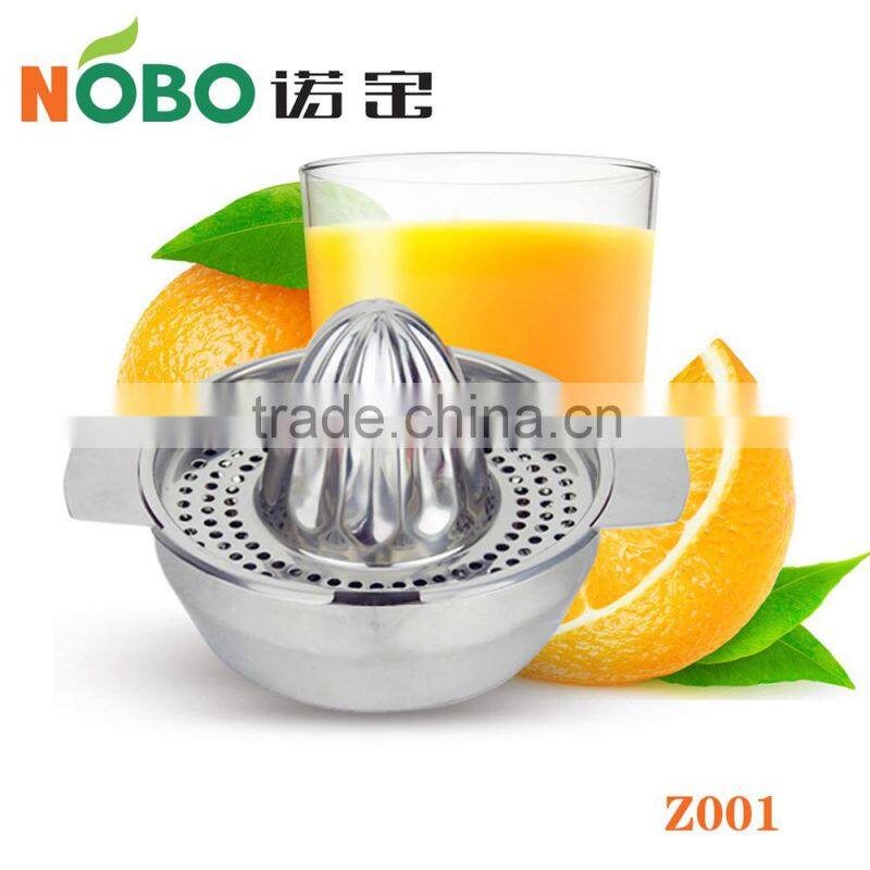 Promotion Gift Stainless Steel 201 Lemon Squeezers with color box