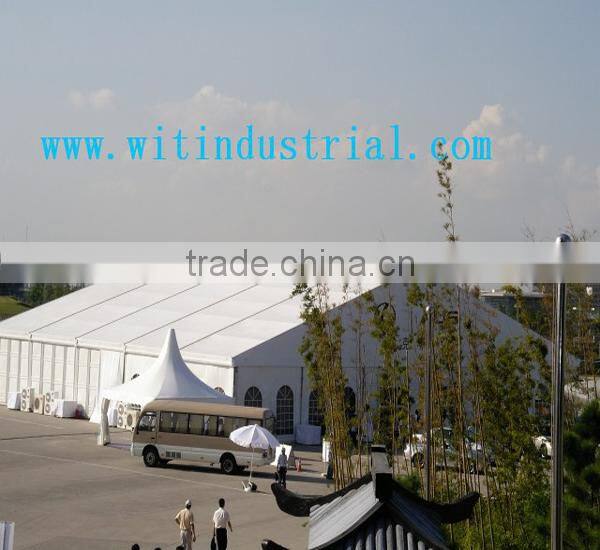 Lagre aluminum frame waterproof exhibtion tent
