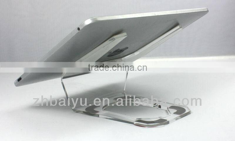 Universal transparent acrylic tablet display holder / table support for tablet pc