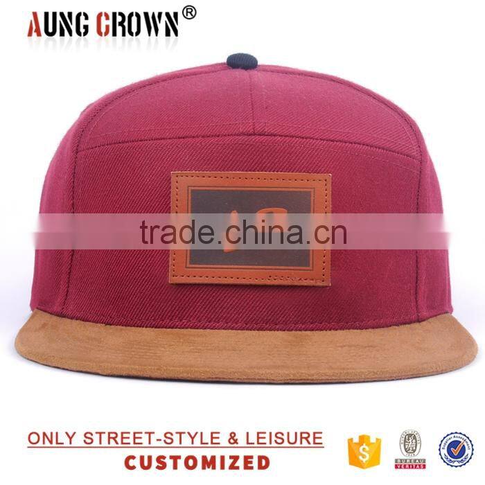 cool design 6 panels flat caps