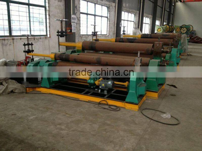 Automatic machine 2014 new W11S mobile roller levels on three-roll bending machine rolling forming machine W11S 120*3000