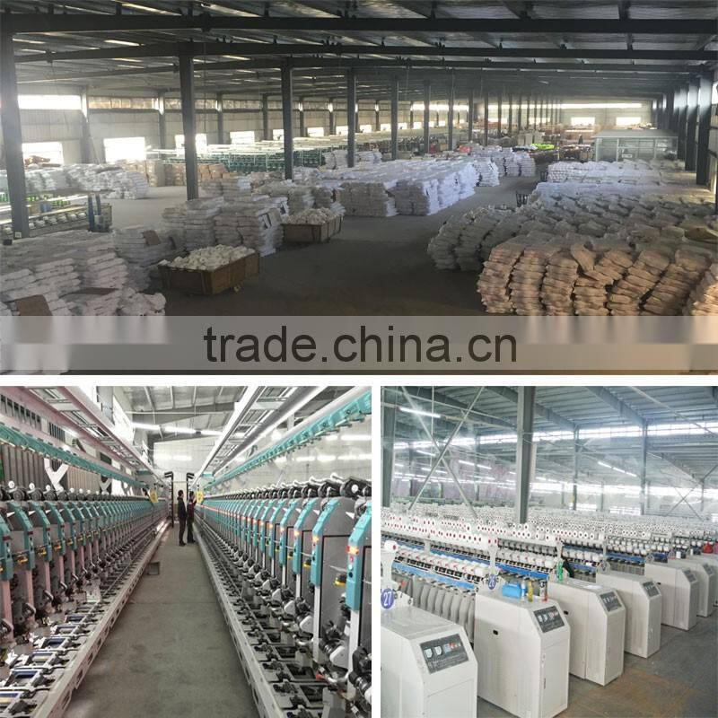 colored polyester spun yarn