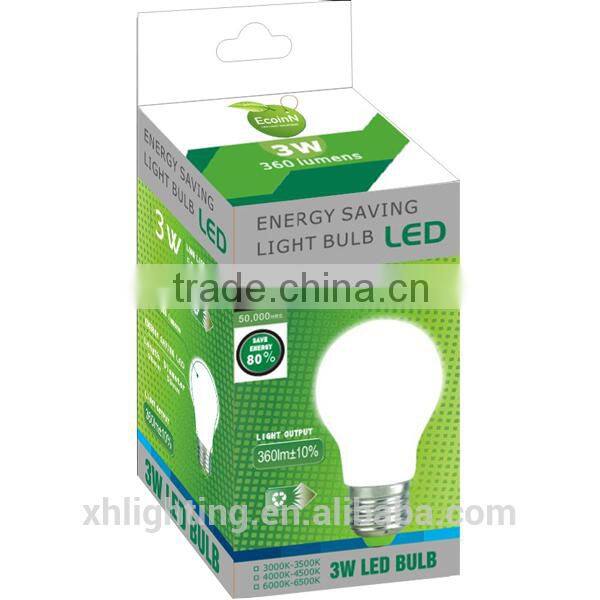 A60 A19 LED light bulb E27 7W 8W 9W 10W 12W $0.78-0.90 CE RoHS