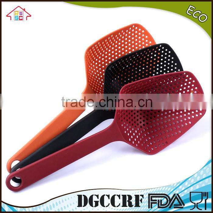 NBRSC Nylon Colander Strainer slotted Spoon Scoop Server Drain Pasta Veg Kitchen Cooking Serving Aid