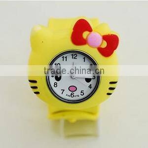 China Wholesales High Quality Environmental Silicone Adjustable Watch Cartoon Children Watch