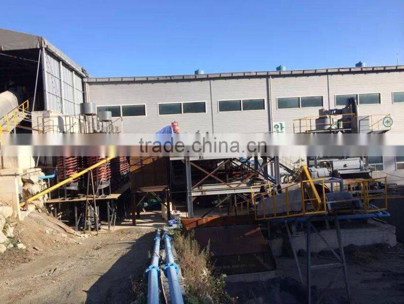 Glass fiber reinforced plastic spiral chute