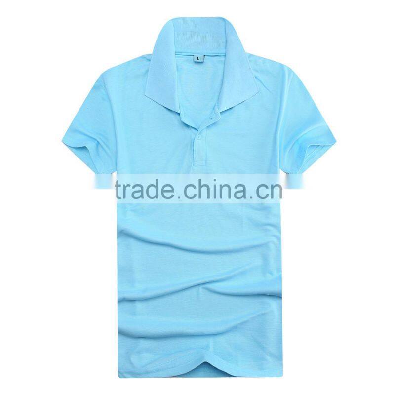 Guangzhou Luoqi Custom Blank Polo/180g 35% Cotton 65% Polyester Unisex Polo/ Summer Casual Short Sleeve Dry Fit Polo