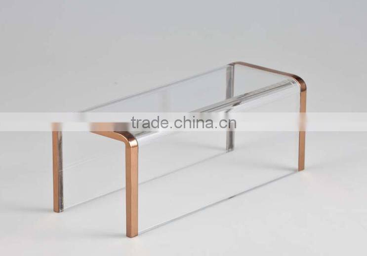 Customized wooden belt wallet display racks