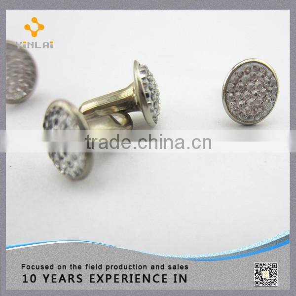 8mm Clear Rhinestone Rivet For Shoes