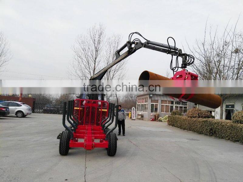shandong sunco agricultural equipment atv wood trailer