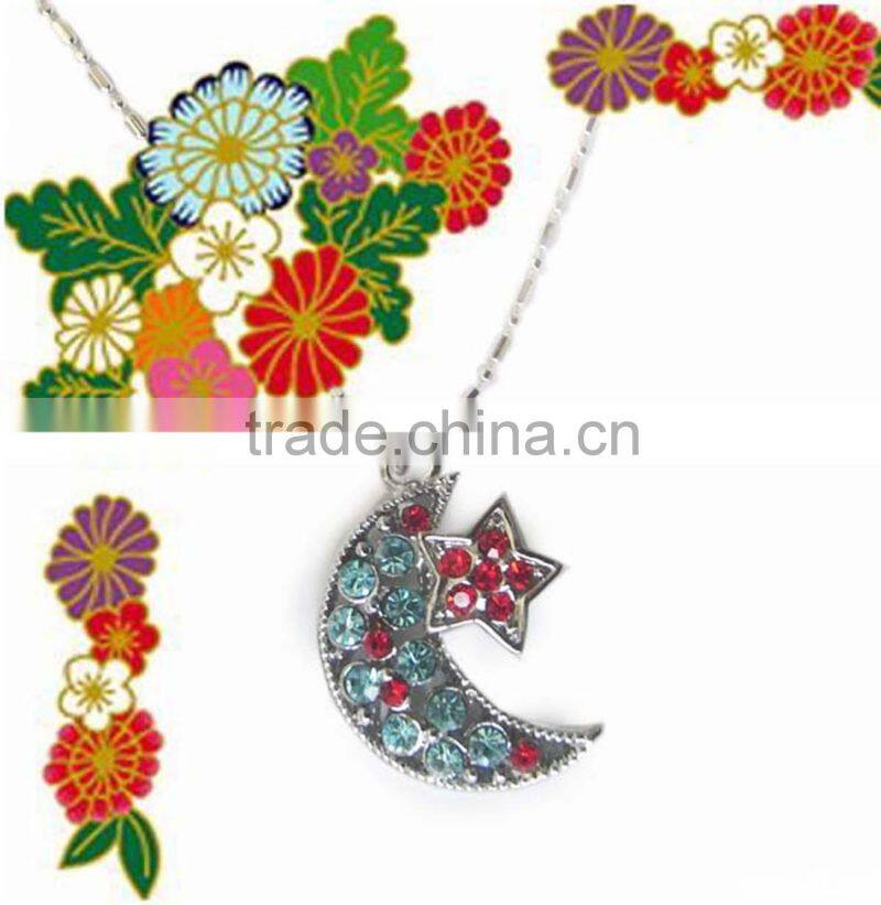 cute star pendant and earring charm