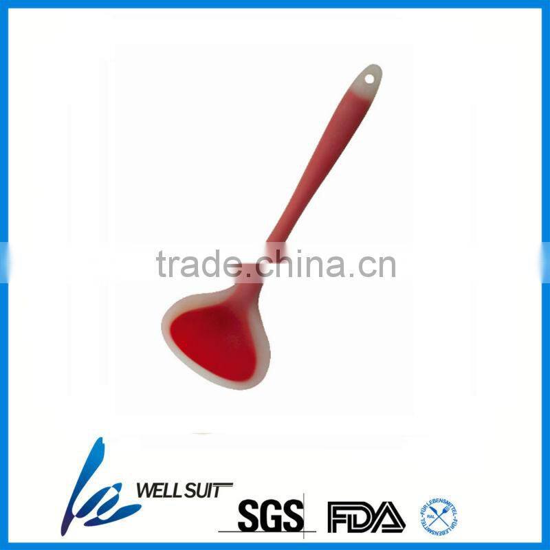 Good quality kitchenware silicone mixing spoon