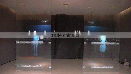 high gaintransparent pvc projection screen fabric for projector use