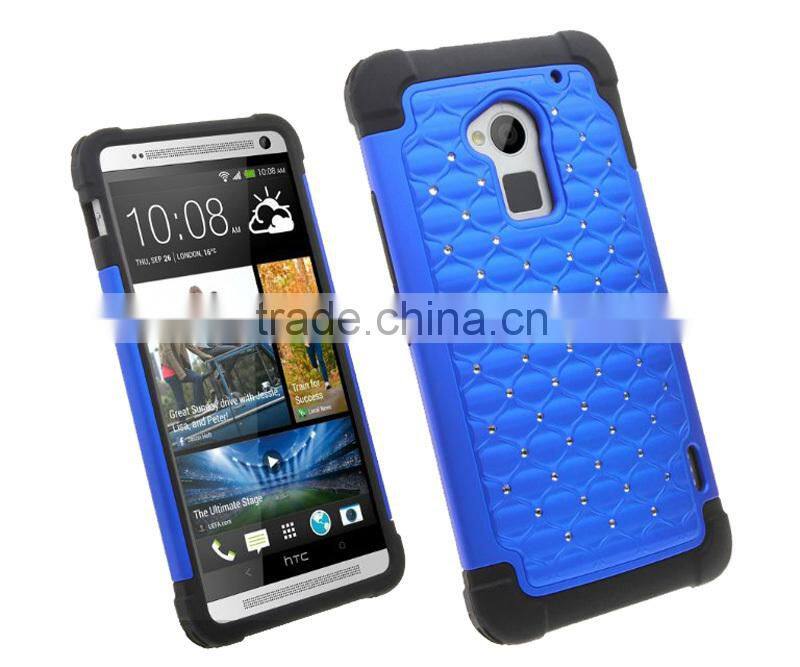 2015 New splendid Luxury Deluxe crystal Case for HTC One Max T6