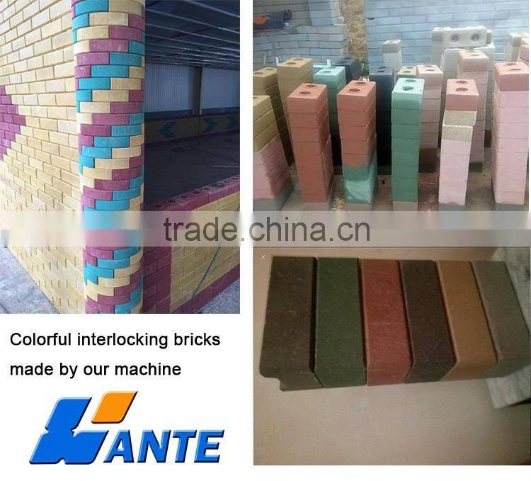 WT1-10 diesel engine interlocking brick machine hot new products for 2016