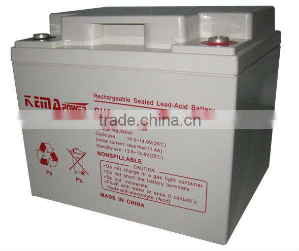 AGM 12VDC solar battery