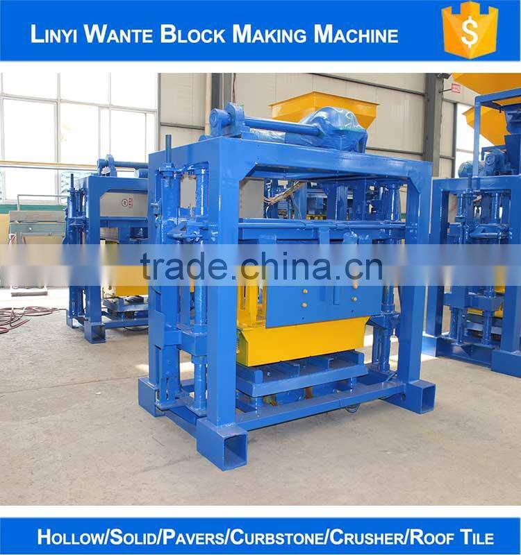 QT40-2 fly ash brick making machine manual