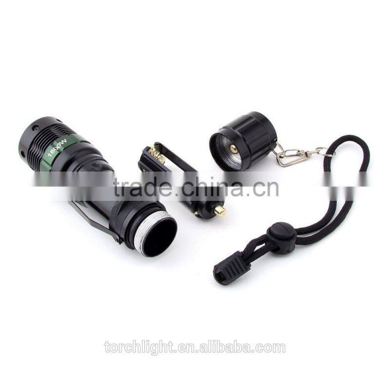 Zoomable Cool LED Flashlights Torches for Hunting Cycling Climbing Camping and Outdoor Activity