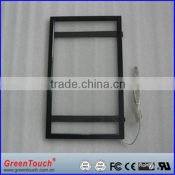 GreenTouch 32inch infrared touch screen frame ,ir screen touch display overlay kit