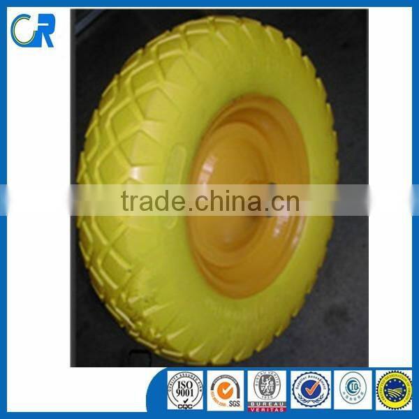 Environmental wheel foam solid tyre 3.50-4 for hand trolley