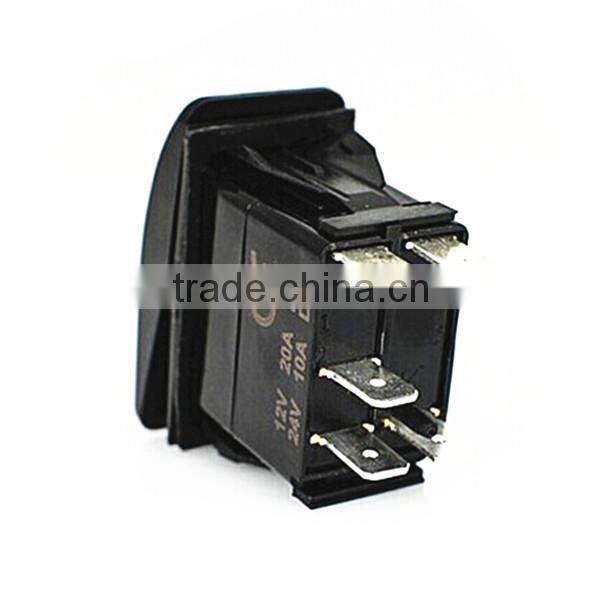 Rocker switch WK 12 Volt LED light bar waterproof ip68 on off blue