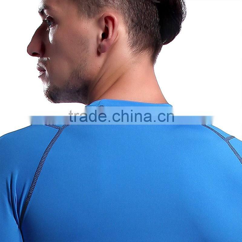 custom long sleeve Nylon mens compression tights