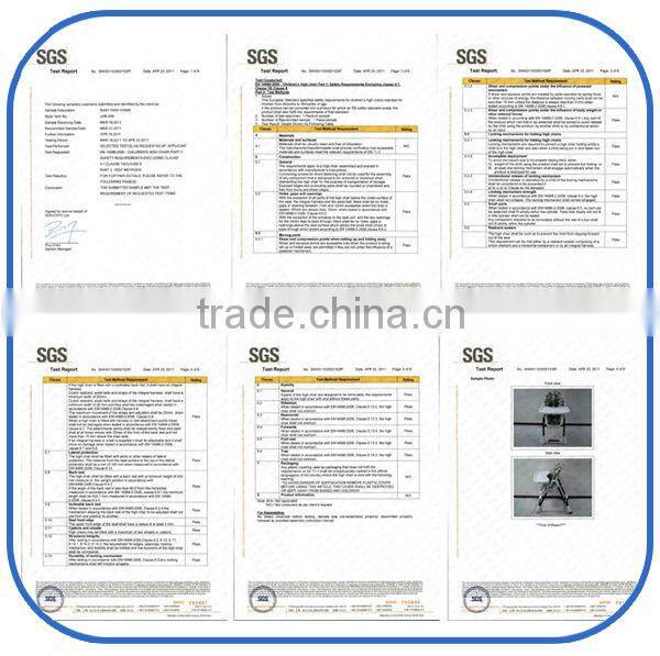 Hot sale baby feeding wheel high chair adjustable height and backrest