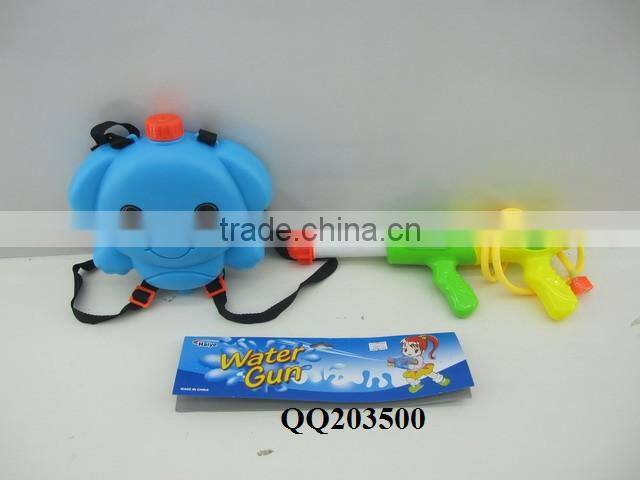 Plastic kids backpack water gun