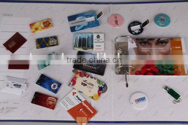 plastic card usb blank with printting your logo