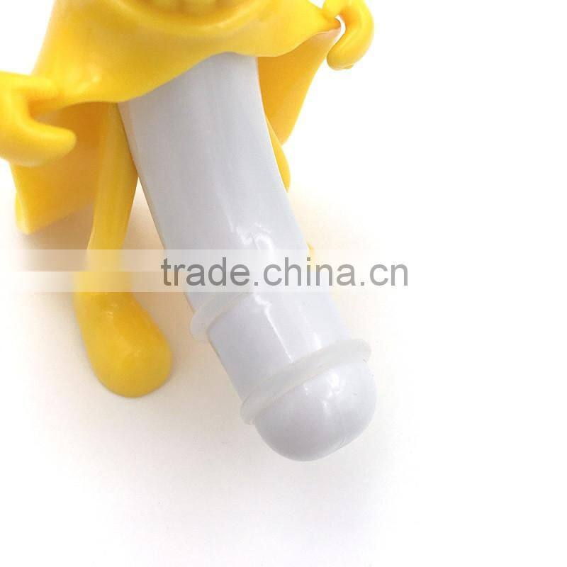 2016 New Arrival Novelty Evil Banana Man Wine Bottle Stopper