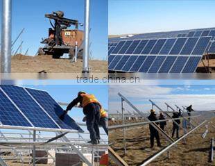 photovoltaic brackets Solar mounting for solar PV system