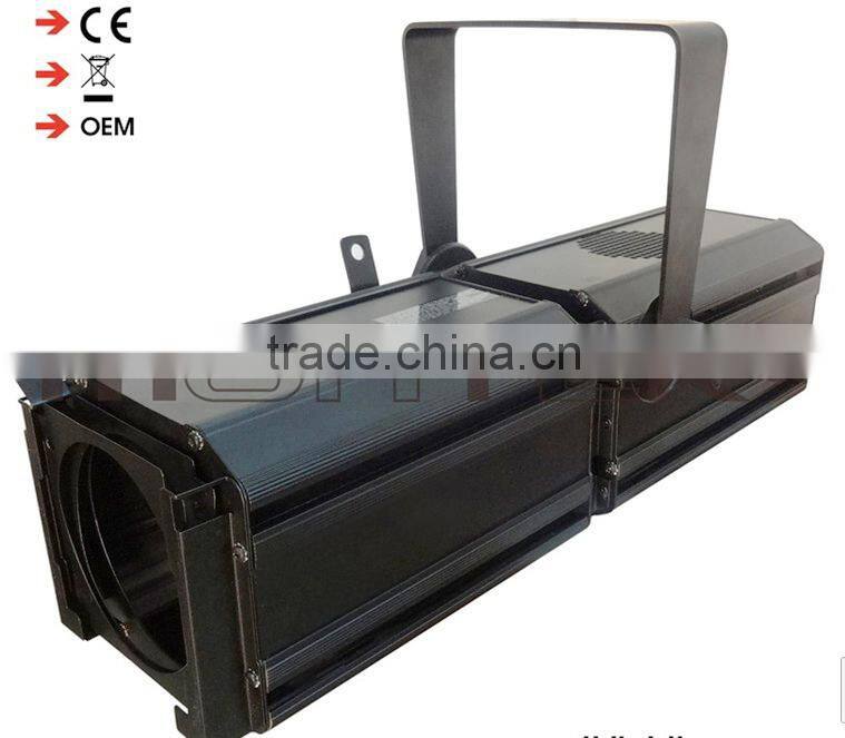 New arrival profile spot lights100W ajj cob led film zoom ellipsoid spot light