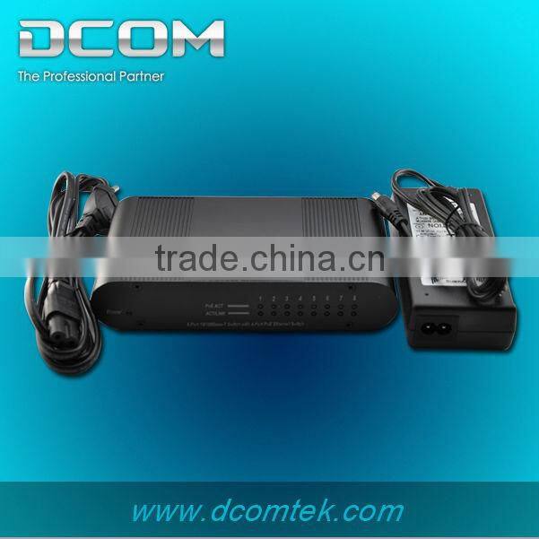 DCOMTEK 8 port network switch