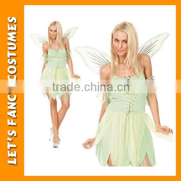 PGWC2576 Fancy party dresses costumes for girls elf butterfly costumes for kids girls with wings fairy elf